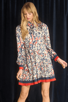 Dresses - Hunter Bell - Lila Dress in Gramercy Vine - Archery Close