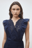 Shirts & Tops - Suncoo Paris - Lila Sleeveless Blouse - Archery Close