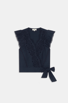 Shirts & Tops - Suncoo Paris - Lila Sleeveless Blouse - Archery Close