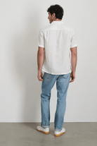 Shirts & Tops - Alex Mill - Linen Camp Shirt in White - Archery Close