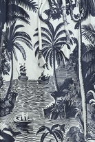 Dresses - Hunter Bell - Lisette Dress in Bermuda Toile - Archery Close