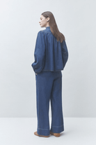 Shirts & Tops - Suncoo Paris - Lizzy Denim Blouse - Archery Close