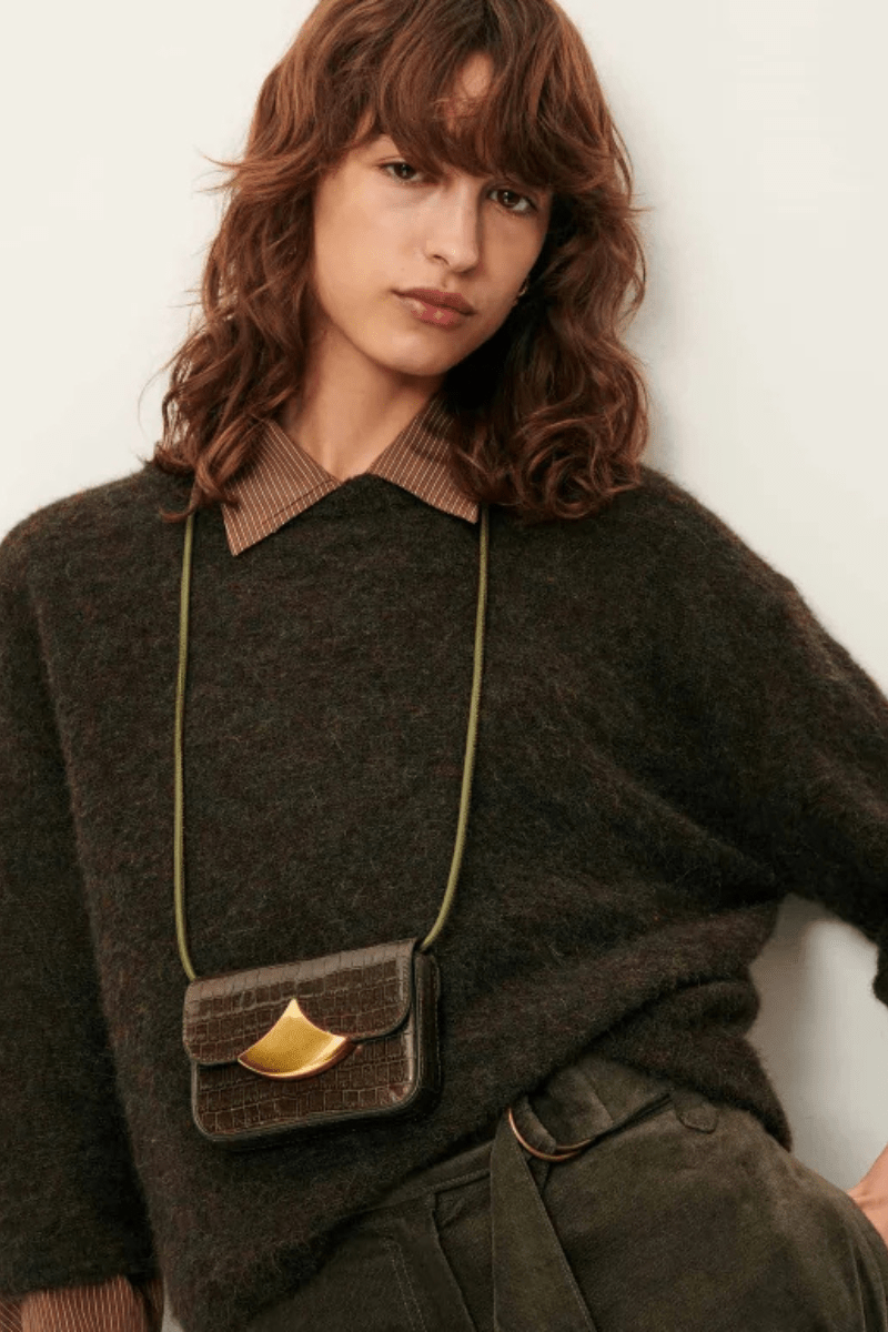 Sweater - Sessun - London Sweater in Lichen Mix - Archery Close