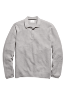 Shirts & Tops - Billy Reid - Long Sleeve Lachlan Links Polo - Archery Close