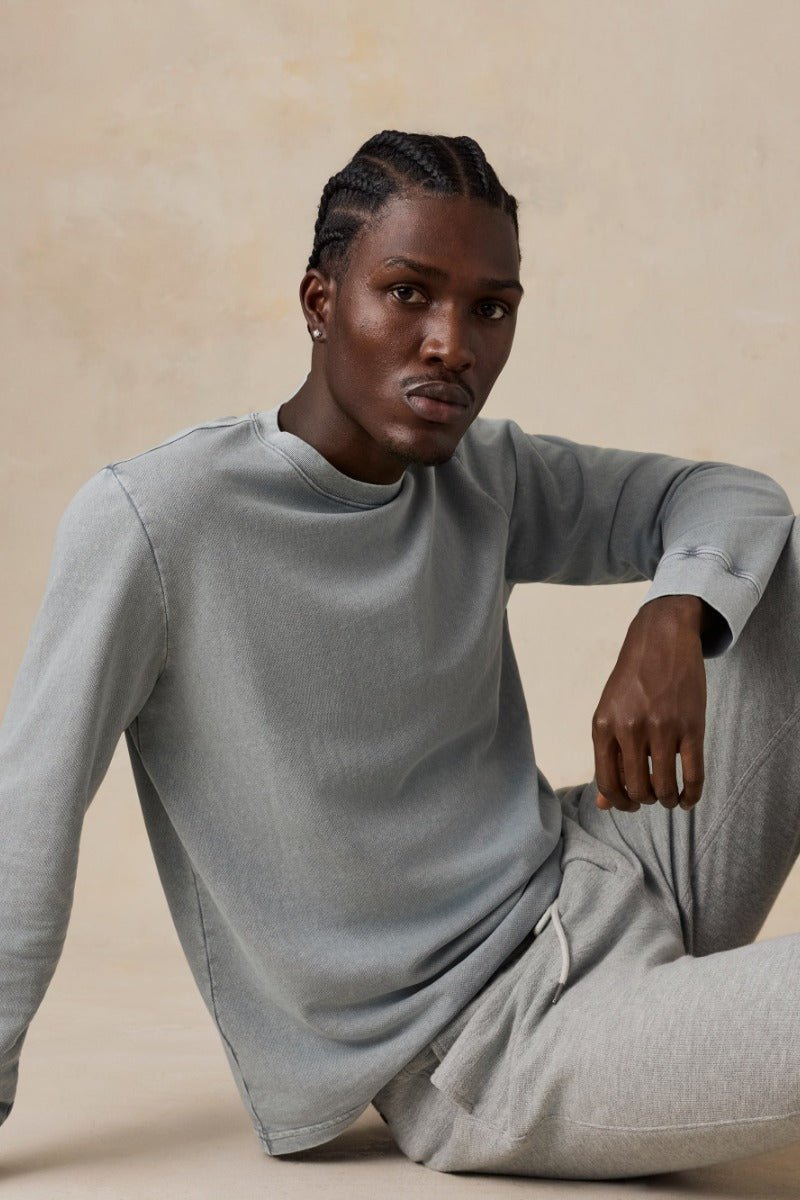 Faherty Brand Long-Sleeve Recycled Terry Tee