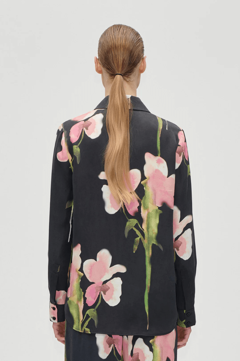 Shirts & Tops - Stine Goya - Long Sleeve Shirt in Melting Flowers - Archery Close