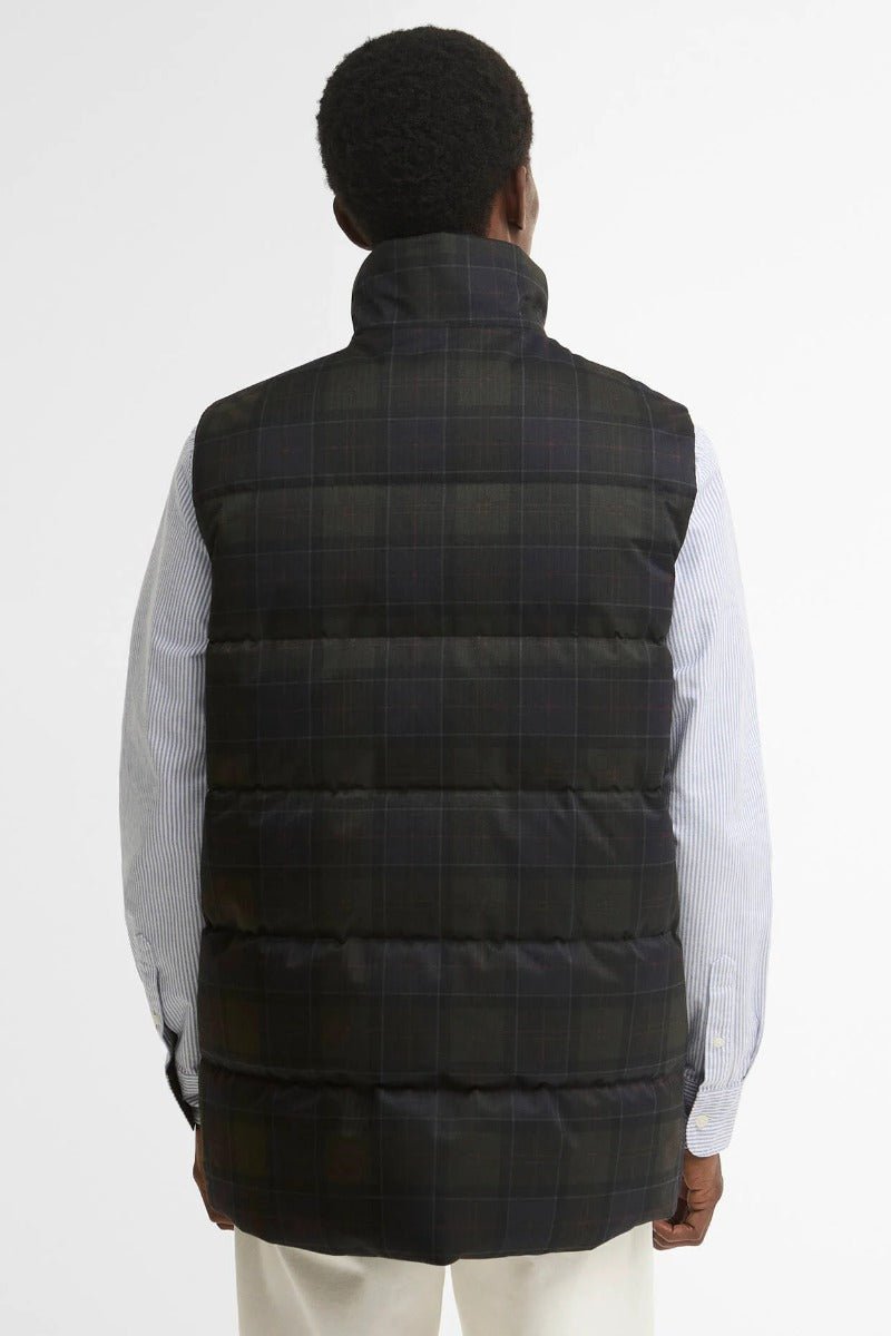 Barbour Lonnen Tartan Puffer Gilet