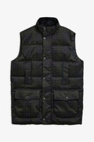 Barbour Lonnen Tartan Puffer Gilet