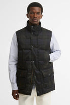 Barbour Lonnen Tartan Puffer Gilet