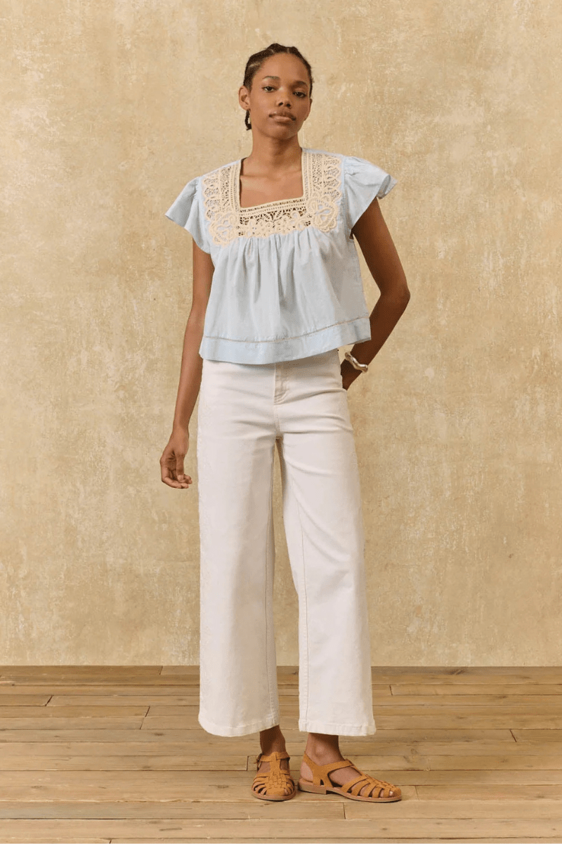 Shirts & Tops - Louise Misha - Louvi Blouse - Archery Close