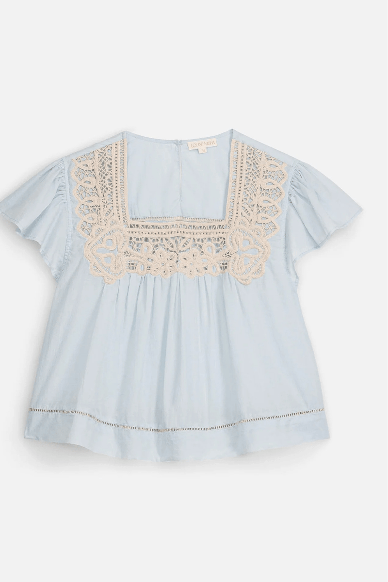 Shirts & Tops - Louise Misha - Louvi Blouse - Archery Close
