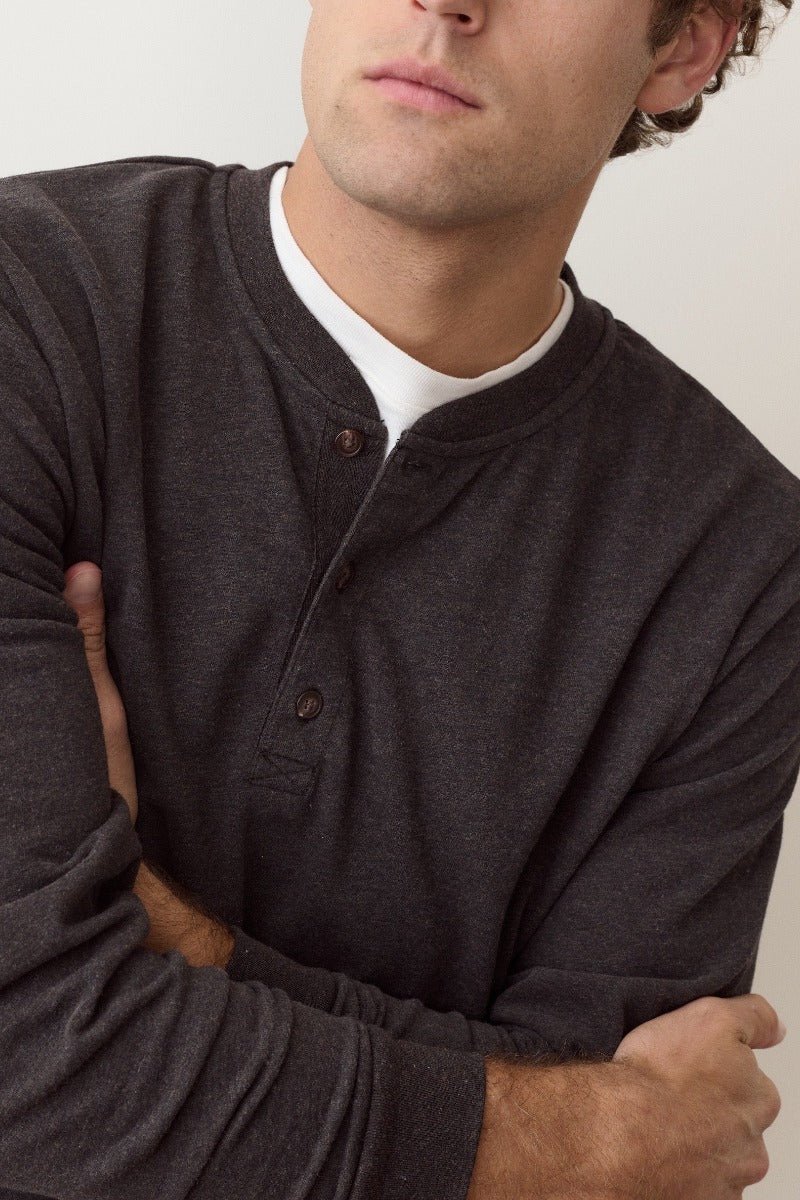 Marine Layer Luxe Jersey Henley