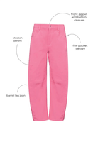 Pants - Hunter Bell - Mabel Pant in Peony - Archery Close