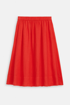 Skirts - Alex Mill - Maddie Skirt in Linen - Chili - Archery Close