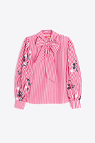 Shirts & Tops - Vilagallo - Marlene Shirt with Bow - Archery Close
