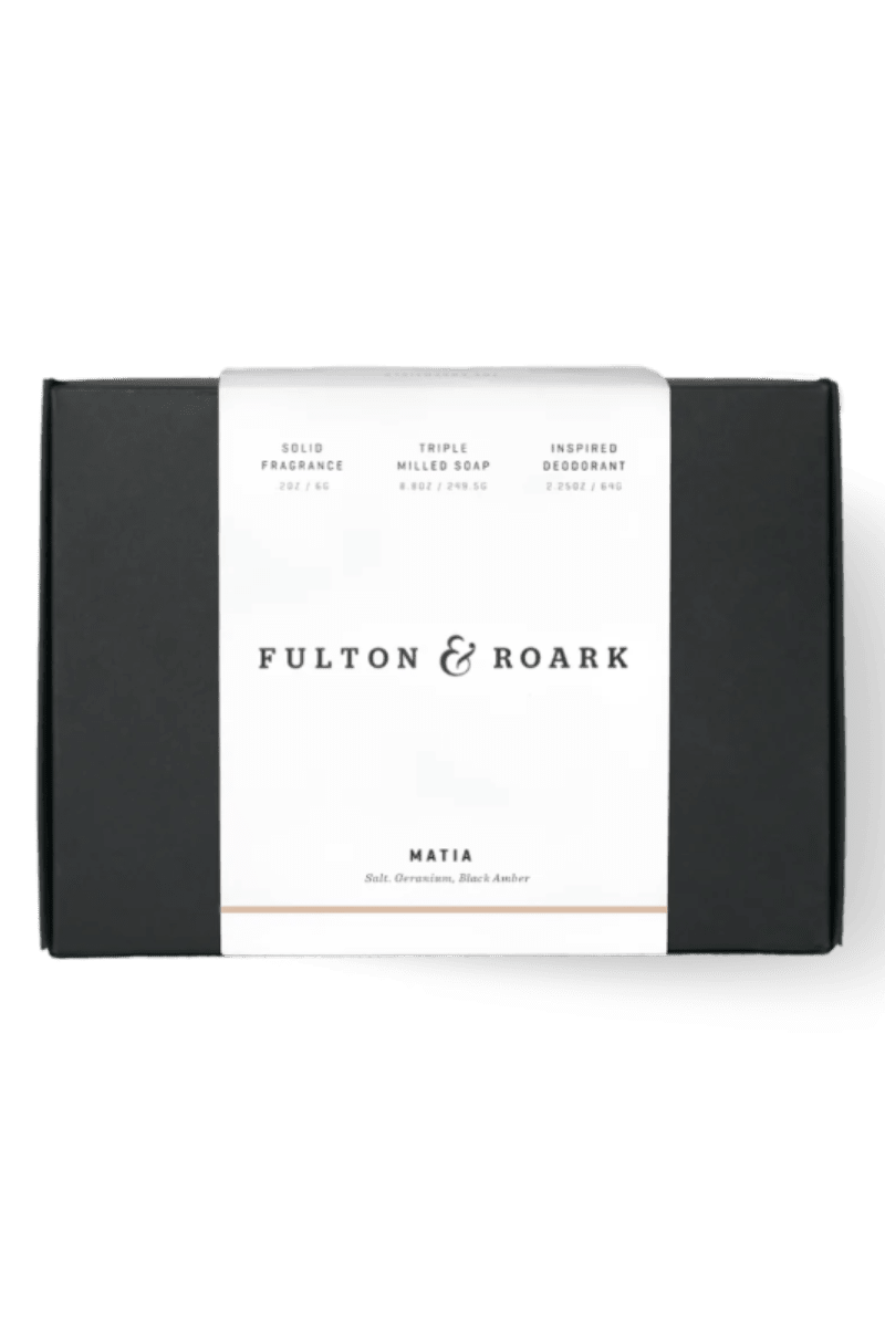 Fulton & Roark product packaging on a white background