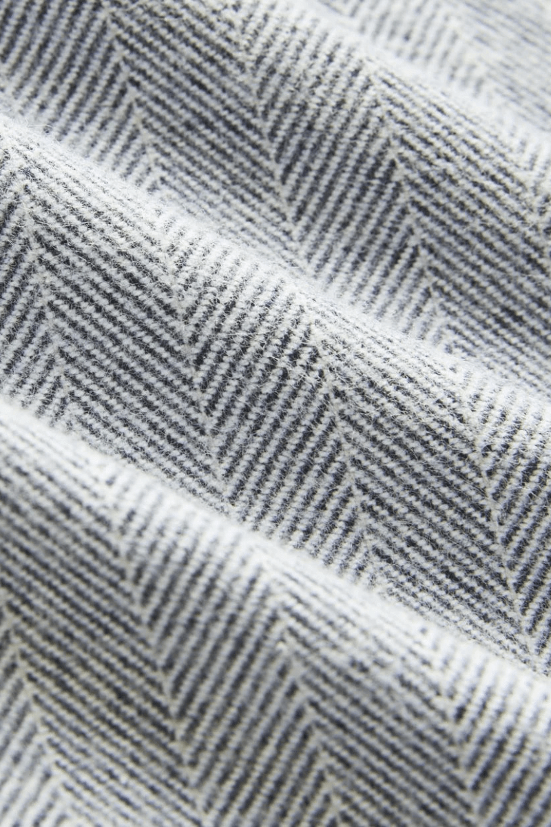 Shirts & Tops - Road to Nowhere Clothing - Men's Accord Shirt in Denim Herringbone - Archery Close