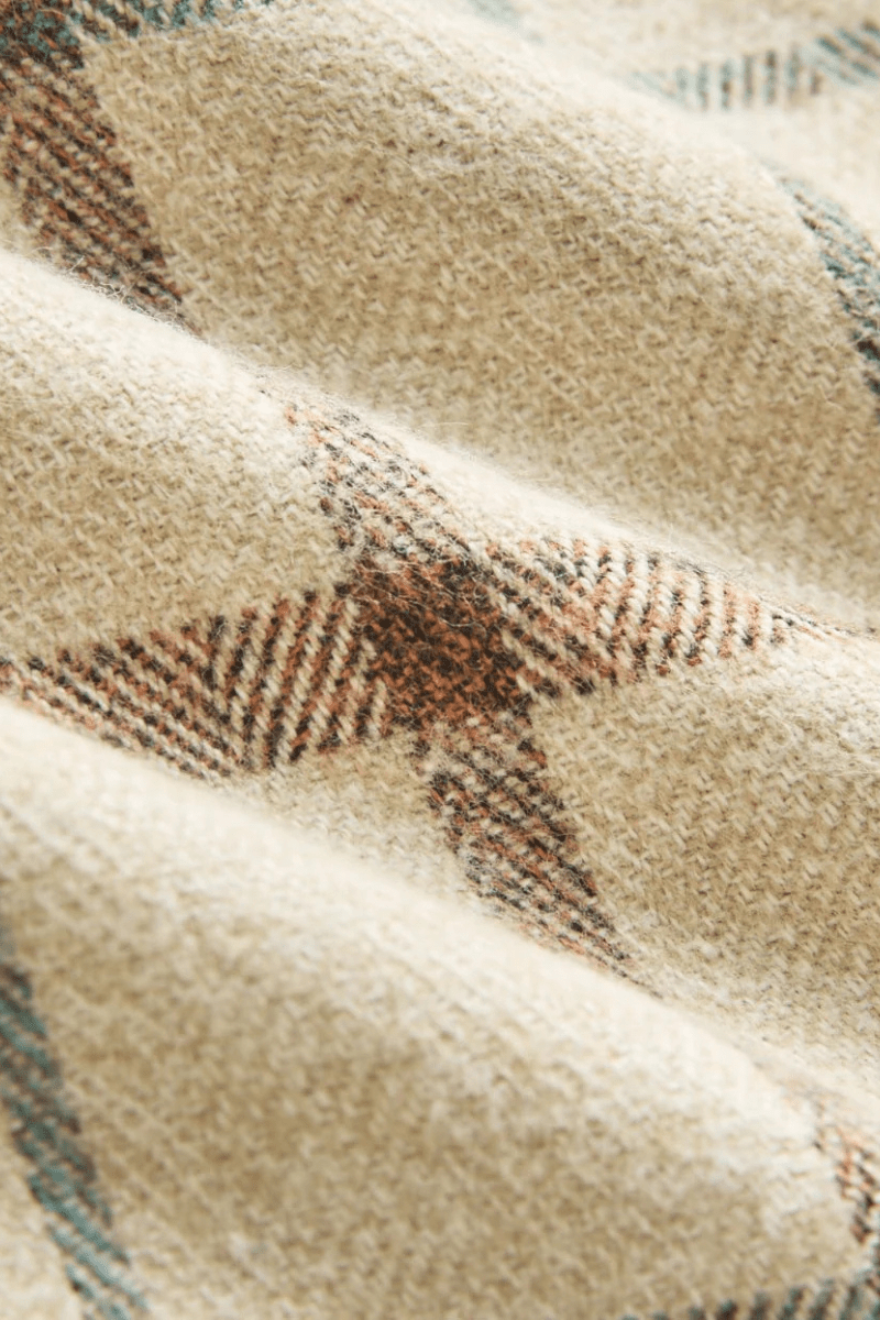 Shirts & Tops - Road to Nowhere Clothing - Men's Accord Shirt in Organic Cotton Japanese Flannel - Archery Close