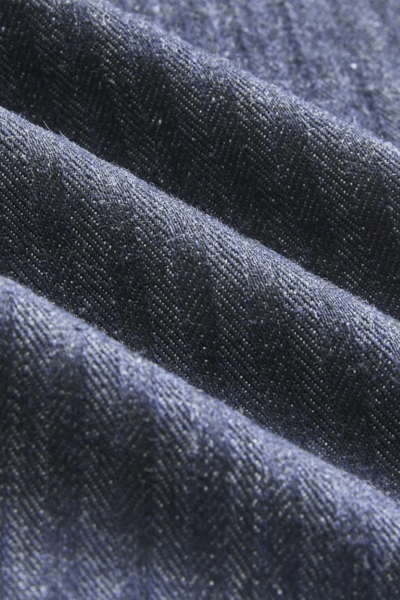 Jeans - Road to Nowhere Clothing - Men's Pilon Jean in Japanese Herringbone Selvedge - Archery Close