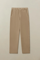 Pants - Road to Nowhere Clothing - Men's Pilon Trouser in Garment Dyed Recycled Cotton - Origami - Archery Close