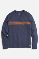 T-Shirt - Marine Layer - Midweight Air Crew Tee - Archery Close