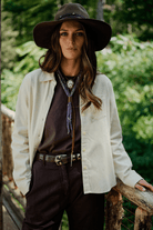 Shirts & Tops - Road to Nowhere Clothing - Mila Shirt in Salt - Archery Close