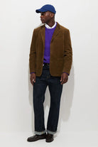 Alex Mill Mill Blazer in Corduroy -Saddle