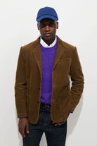 Alex Mill Mill Blazer in Corduroy -Saddle