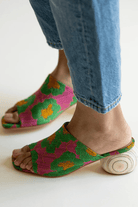 Shoes - Huma Blanco - Milla Mule in Floral - Archery Close