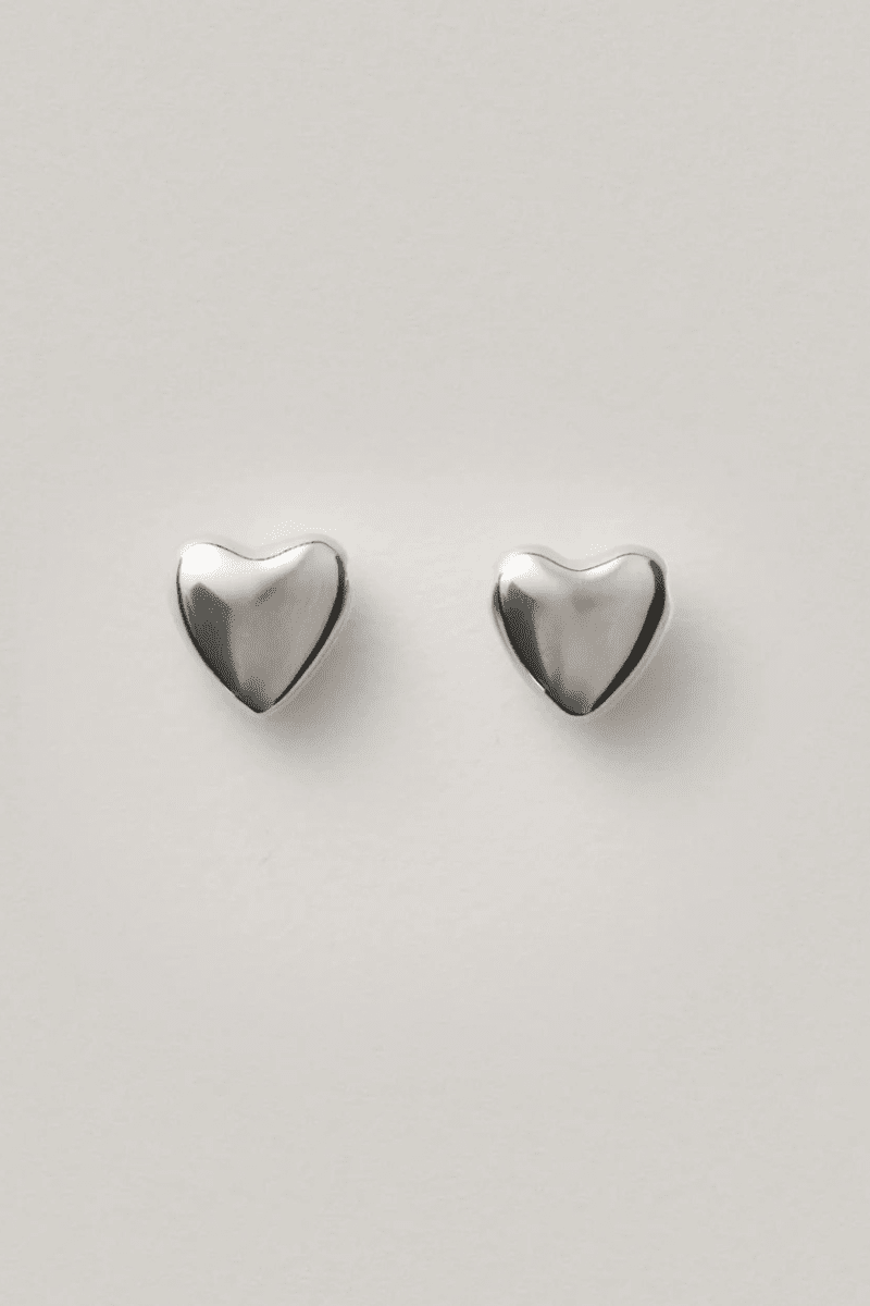 Jewelry - Annika Inez - Mini Heart Studs - Archery Close