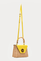 Handbags, Wallets & Cases - Frances Valentine - Mini Midge Basket Weave Wicker Bag - Archery Close