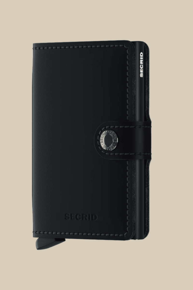 Handbags, Wallets & Cases - Secrid - Miniwallet in Matte Black - Archery Close