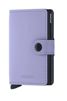 Handbags, Wallets & Cases - Secrid - Miniwallet in Matte Lilac-Black - Archery Close