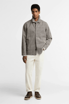 Outerwear - Barbour - Modern Short Lorden Showerproof Mac - Archery Close