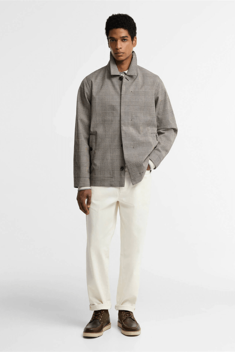 Outerwear - Barbour - Modern Short Lorden Showerproof Mac - Archery Close