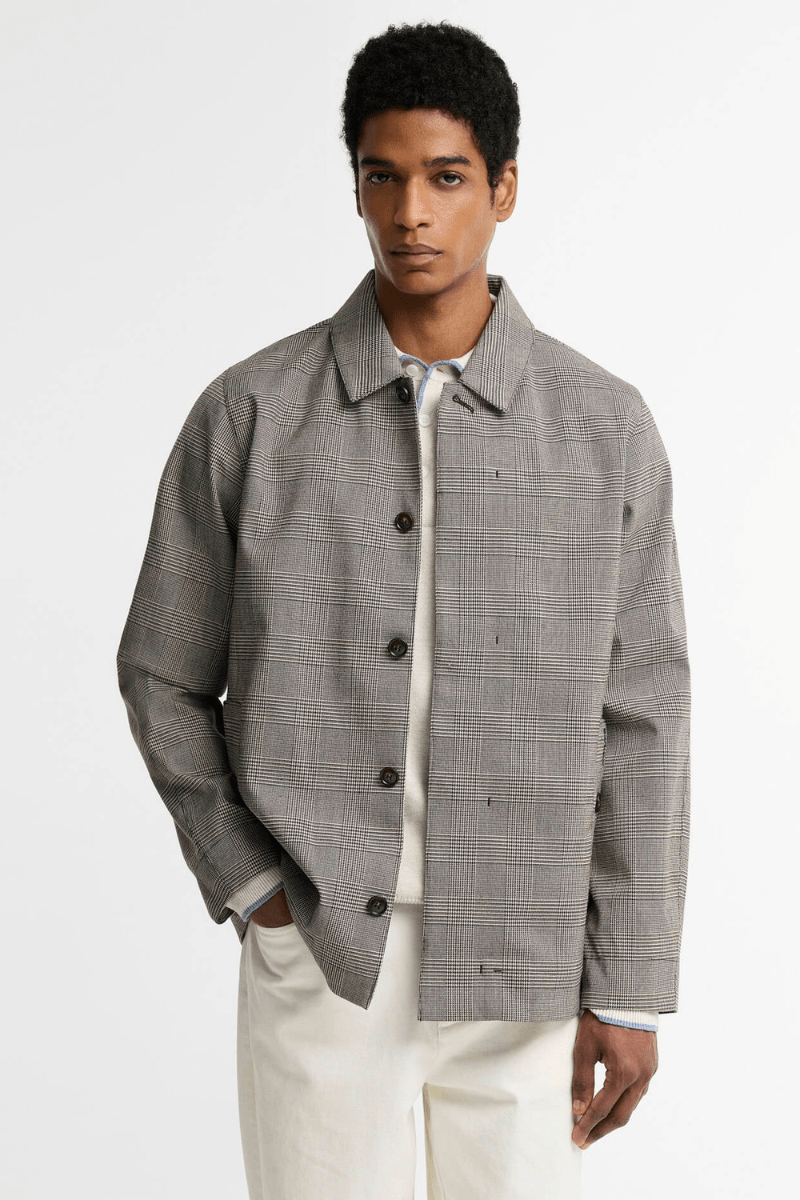 Outerwear - Barbour - Modern Short Lorden Showerproof Mac - Archery Close