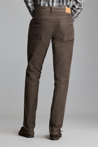 Jeans - Billy Reid - Moleskin Cochran Jean - Coffee - Archery Close