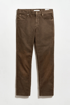 Jeans - Billy Reid - Moleskin Cochran Jean - Coffee - Archery Close