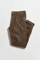 Jeans - Billy Reid - Moleskin Cochran Jean - Coffee - Archery Close