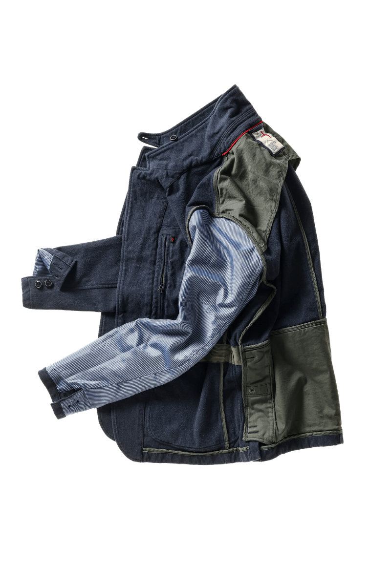 Moleskin Trap Blazer in Char Loden | Blazer | Relwen