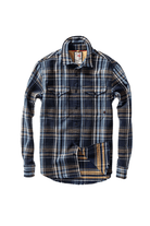 Shirts & Tops - Relwen - Mountain Flannel in Navy Multi Plaid - Archery Close