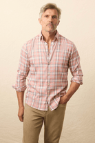 Shirts & Tops - Faherty Brand - Movement Monterrey Shirt in Sienna Sky Plaid - Archery Close