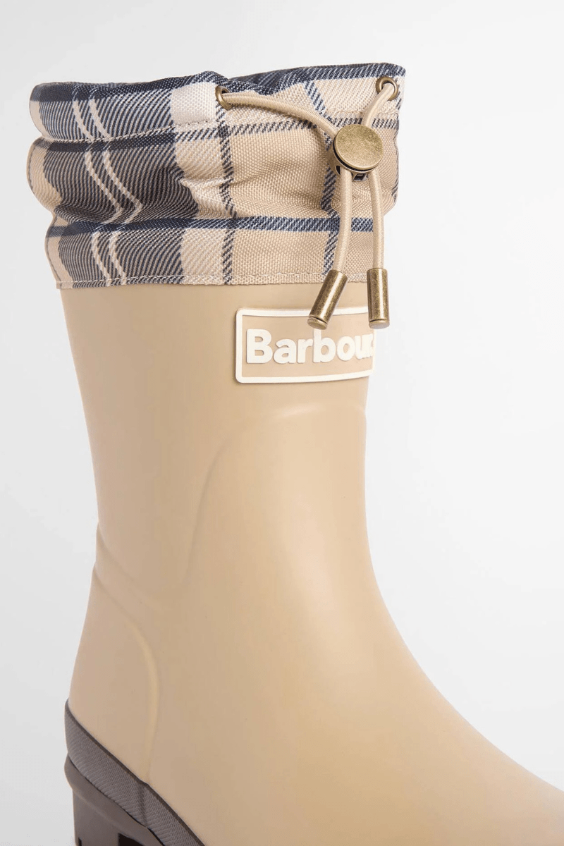 Boots - Barbour - Mowbray Welly in Beige - Archery Close