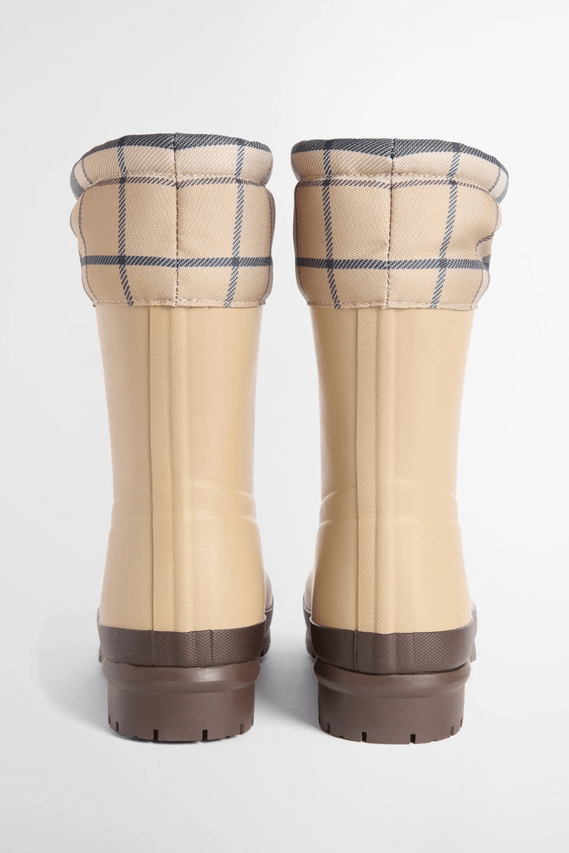 Boots - Barbour - Mowbray Welly in Beige - Archery Close