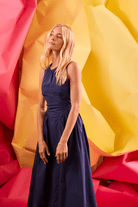 Dresses - Hunter Bell - Nantucket Dress in Navy - Archery Close