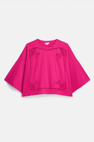 Shirts & Tops - Louise Misha - Neolar T-Shirt in Fuchsia - Archery Close