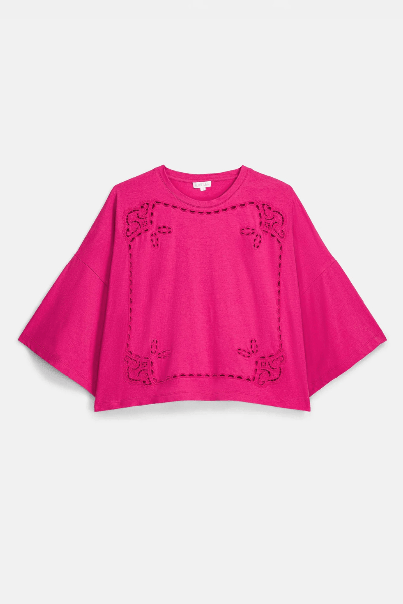 Shirts & Tops - Louise Misha - Neolar T-Shirt in Fuchsia - Archery Close