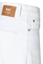 White jeans with a visible MAC Vintage label on a white background