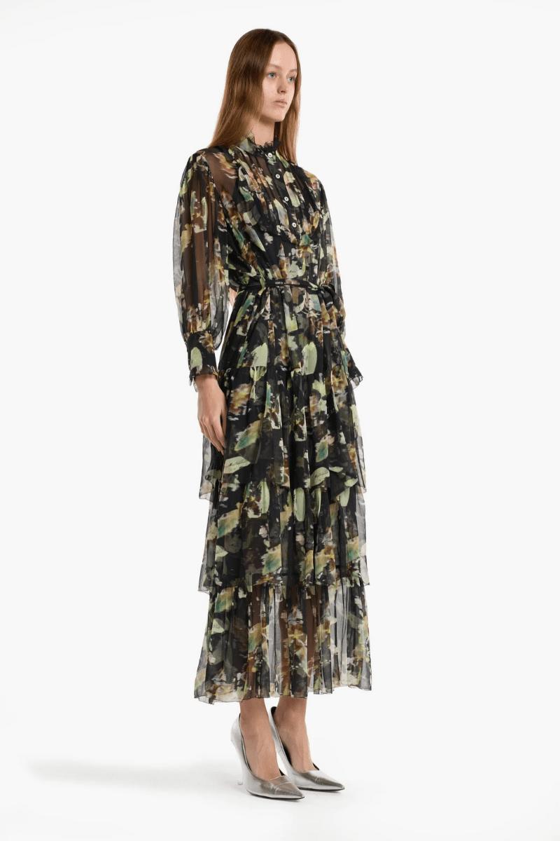 Dresses - Christy Lynn - Nicole Dress in Nightfall - Archery Close