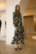 Dresses - Christy Lynn - Nicole Dress in Nightfall - Archery Close